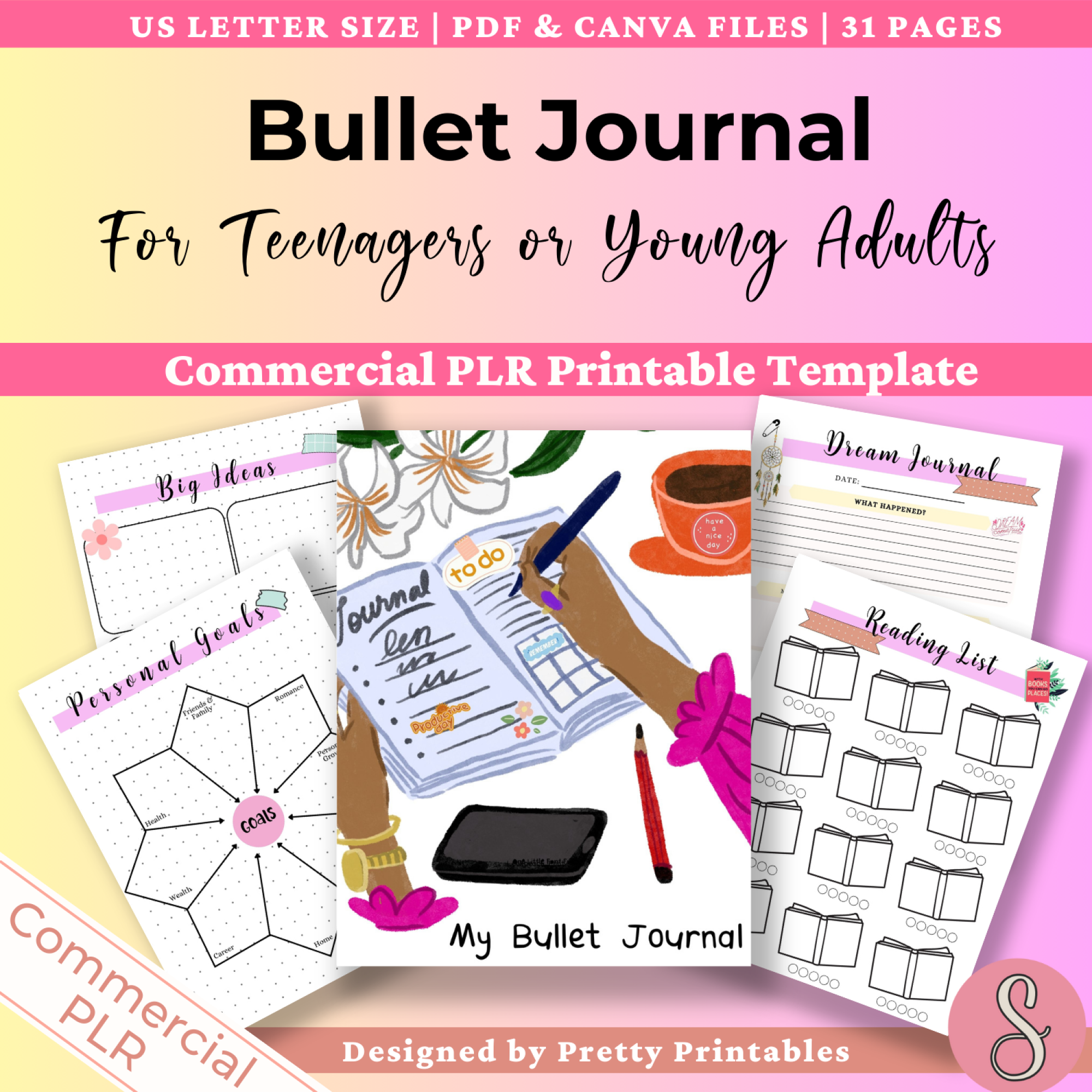 Bullet Journal for Teens or Young Adults