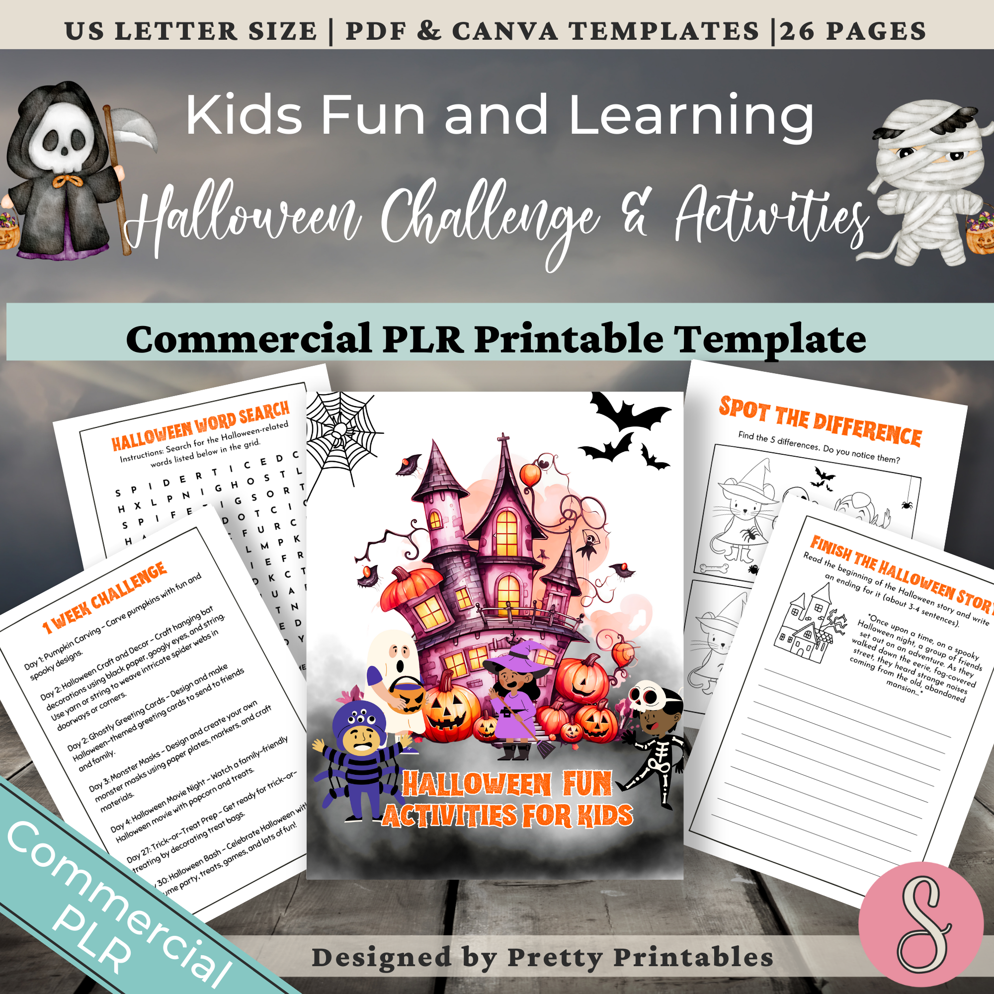Halloween Challenge and Activities - Kids Fun And Learning :